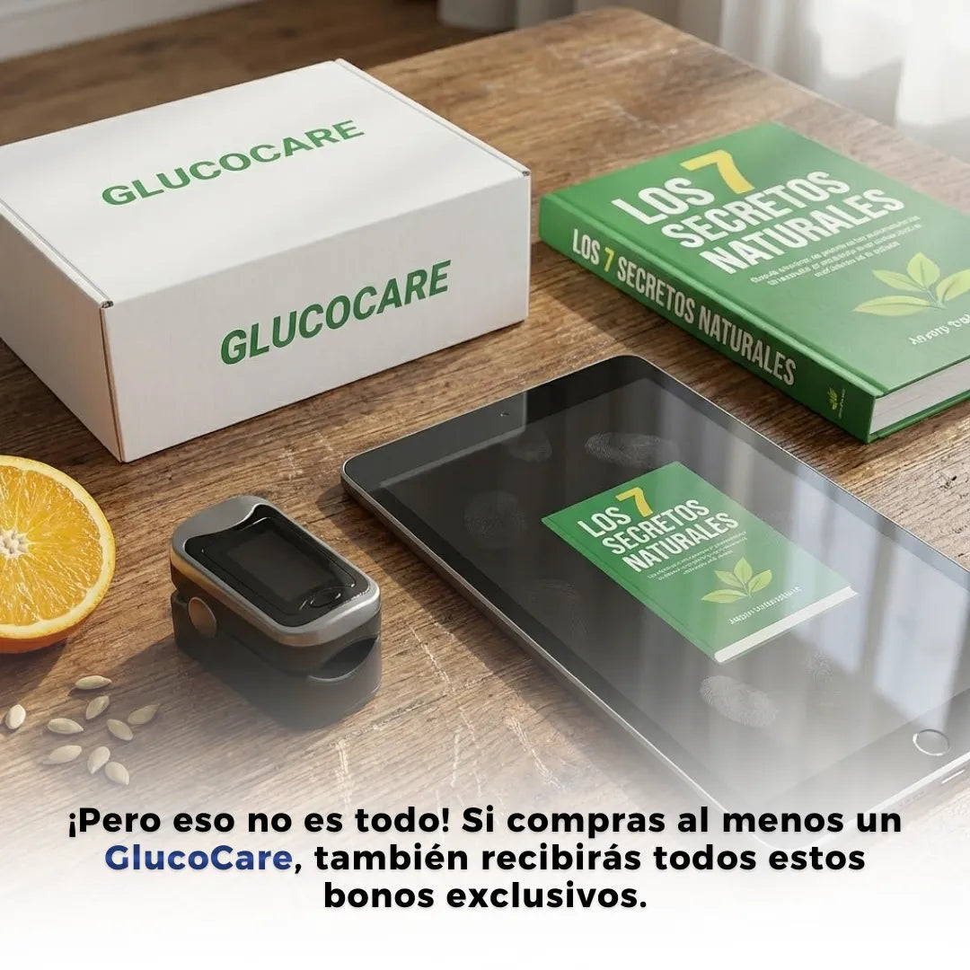 GlucoCare™ Monitor Vital Sin Dolor + Pulsera de Control Gratis — ¡Promoción de Hoy!